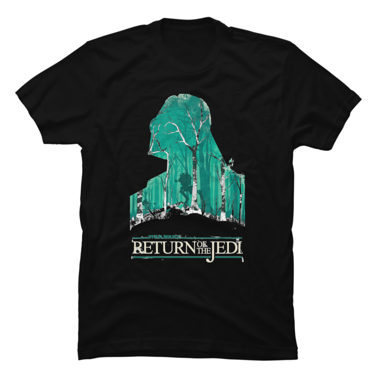 return of the jedi t-shirt return of the jedi t-shirt